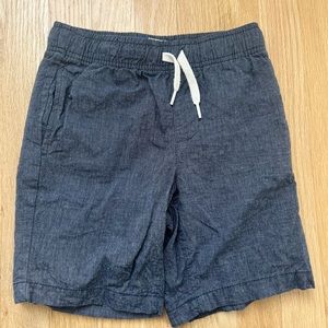Old Navy, Boy Shorts, Size Small (6-7), Dark Chambray, Like New